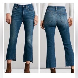 rag & bone Casey Ankle Flare - Jinx High-Rise Comfort Stretch Jean Size 25